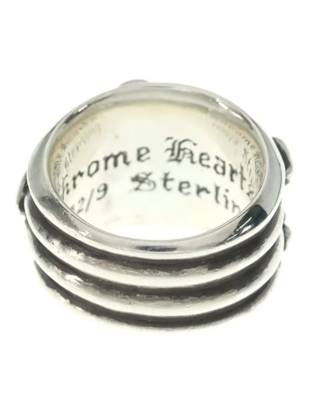 Chrome Hearts Dagger Ring Silver